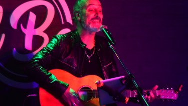 Manuel Wirtz en la primera de las dos noches que estuvo en Roca. Fotos: Andrés Maripe