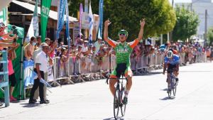 Leonardo Cobarrubia ganó la séptima etapa de la Vuelta al Valle en Allen