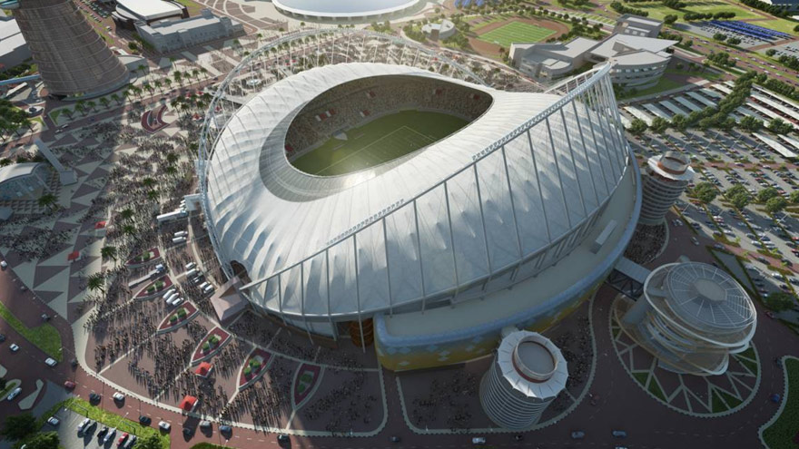 Los estadios del Mundial de Qatar 2022 estarán en un radio de 60 km. 
