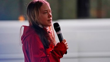 La activista sueca Greta Thunberg criticó duramente el acuerdo que se firmó hoy en Glasgow. (Foto: AP) 