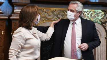 Carreras se mostró agradecida con el Gobierno Nacional. Foto: archivo 