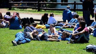 A partir de hoy se retoma el flujo habitual de contingentes de egresados en Bariloche. Archivo