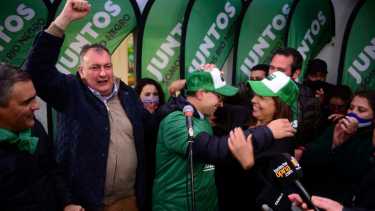 El intendente de Bariloche, Gustavo Gennuso fue uno de los ganadores locales, con un caudal mayor de votantes. Foto: Chino Leiva
