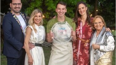 Carlos Martinic, ganador de Bake Off, sueña con tener su pastelería. Foto: gentileza 