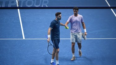 Zeballos y Granollers perdieron hoy pero ya estaban clasificados. 