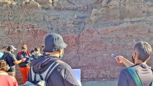 Roca: Geología y Paleontología de las bardas, una invitación de la UNRN a los secundarios