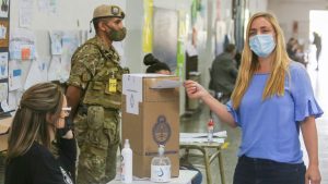 María Emilia Soria votó en Roca: «Aspiramos a retener esa banca»