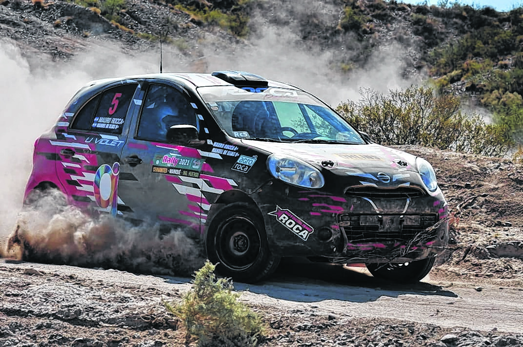 Mauro Rocca en el Grupo N-2 fue uno de los campeones que tuvo el pasado certamen del Rally Regional. Gentileza.