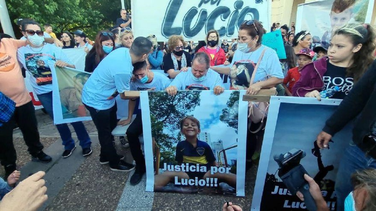 Ayer marcharon pidiendo justicia por Lucio. Foto: gentileza 