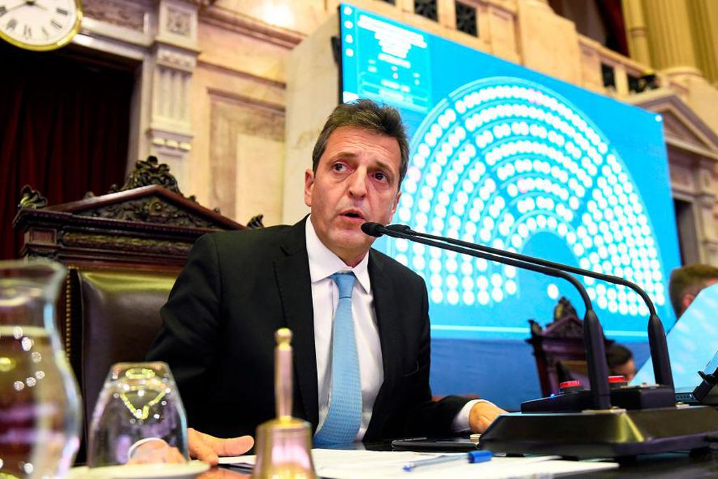 Sergio Massa, presidente de la Cámara de Diputados. 
