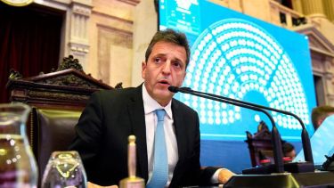 Sergio Massa, presidente de la Cámara de Diputados. 
