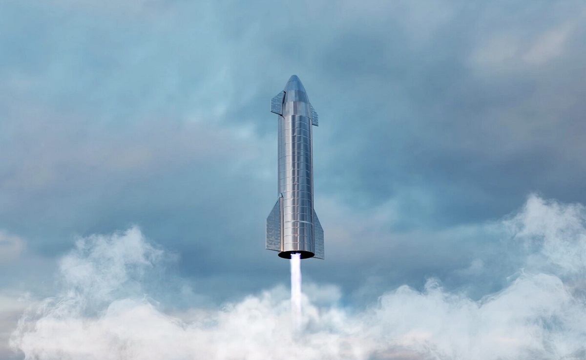 Musk anunció el primer vuelo orbital del Starship. 