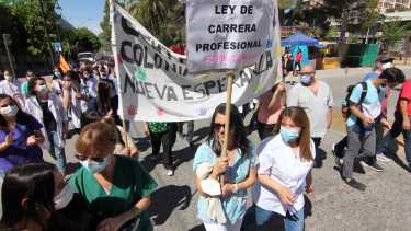 Las manifestaciones de hoy reunirán a más de tres sindicatos en las calles. (Archivo Oscar Livera).-