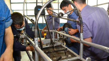 Debido a los costos del proyecto se recibieron donativos de comercios y el apoyo de provincia. Foto: Néstor Salas