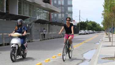 La obra de la bicisenda de Roca abrió la polémica