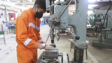 Las muestras de fin de año de los colegios técnicos son abiertas a la comunidad bajo los protocolo sanitarios vigentes. Fotos Juan Thomes.