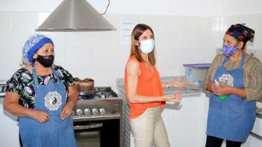 Florencia López Raffo coordina el proyecto con los emprendedores. (Foto: Juan Thomes)