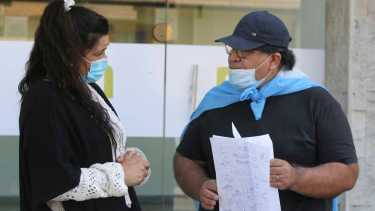 Mario Pérez está al frente del reclamo por la zona austral para los policías retirados. Foto archivo