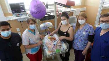 En el hospital Francisco López Lima, se realizaron tareas de prevención durante toda esta semana con pacientes en condición de prematurez. Foto: Juan Thomes
