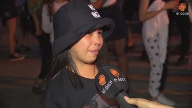 Erica pudo hablar con Nicki Nicole después que se viralizara su video.