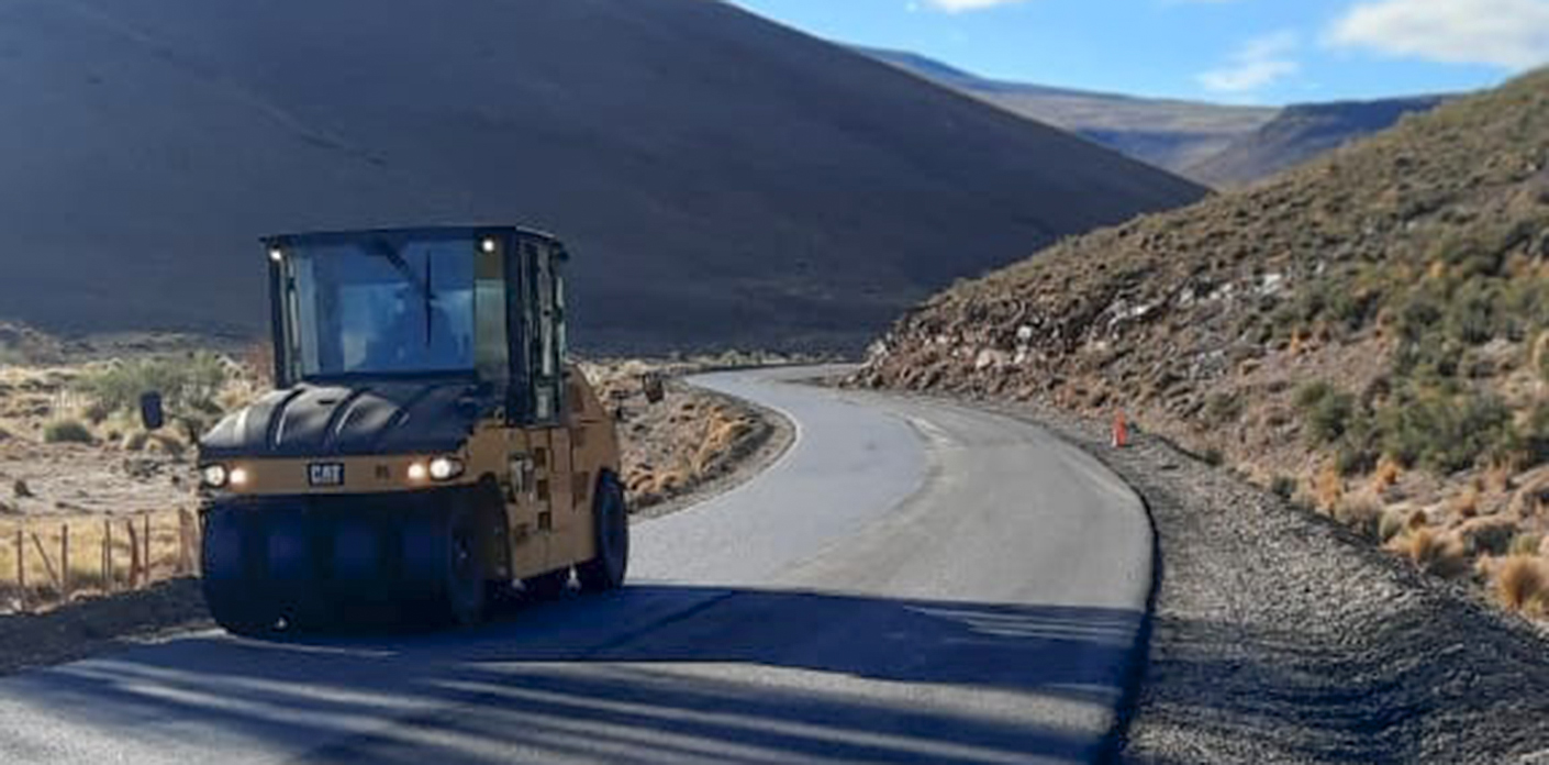 El paro de actividades repercutirá en el mantenimiento  de los caminos provinciales. Foto Gentileza Dirección provincial de Vialidad. 