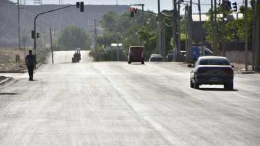 Se inauguró hoy el último tramo de 9 cuadras de la calle 1 de enero en Gran Neuquén norte (foto gentileza)
