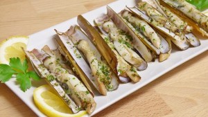 Audio receta de navajas a la marinera