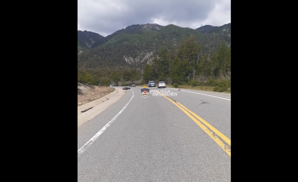 Un motociclista murió en un choque frontal en la Ruta de los Siete ...