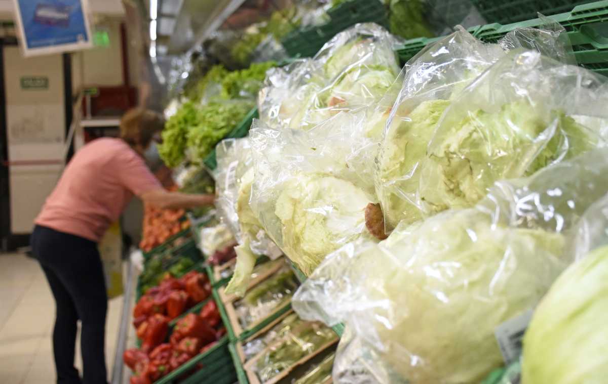 Los precios de las verduras contribuyeron a aumentar el costo de los alimentos en Neuquén (Florencia Salto)