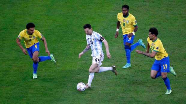 Imagen Hora y TV del Argentina – Brasil el resto de la fecha de Eliminatorias