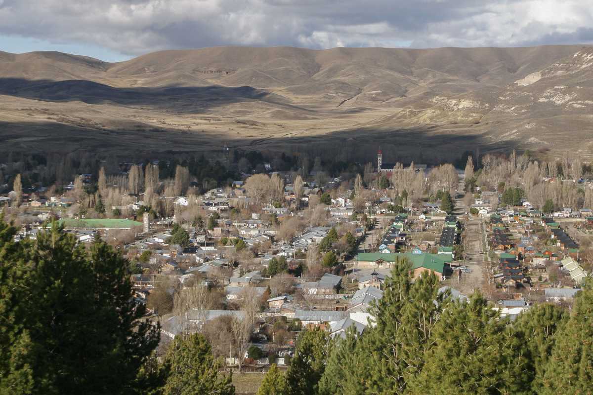La localidad de Junín de los Andes. Foto: Patricio Rodríguez