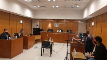 Audiencia de alegatos de clausura esta mañana en el caso por abuso sexual simple contra Miguel Baez. Foto: Prensa Comunicación Judicial