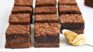 Brownies de mantequilla de maní