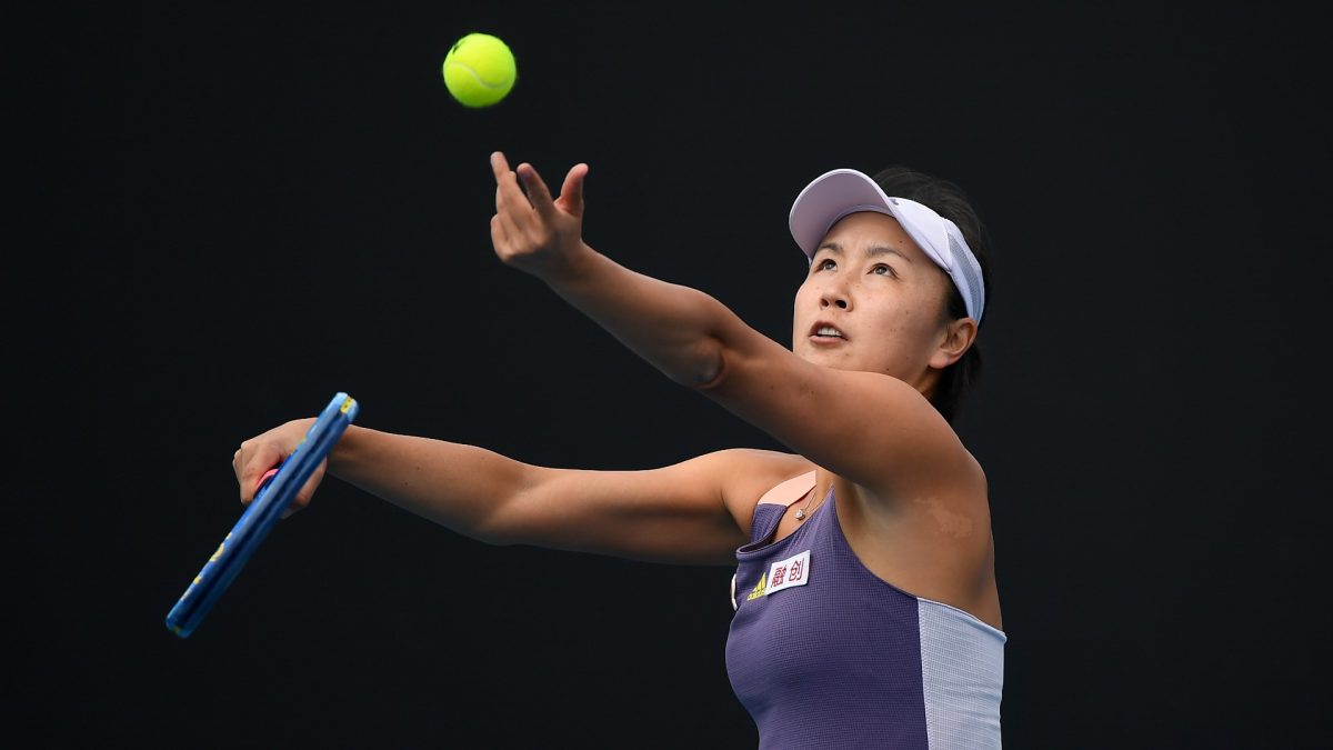 La tenista china Peng Shuai está desaparecida desde el 4 de noviembre pasado.