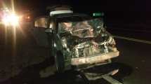 Imagen de Se accidentó el titular de Anses y una periodista de Roca tras chocar en Olavarría