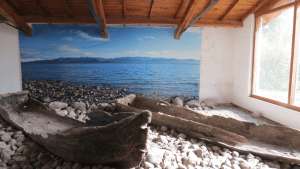 El Lago Nahuel Huapi de Patagonia se navega en canoas desde hace más de 2.000 años