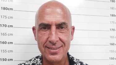 El productor televisivo Diego Gvirtz, en la sede policial. 