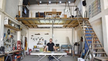 Apuestan al reciclado y sueñan con construir casas en tiempo récord. (Foto: Florencia Salto)