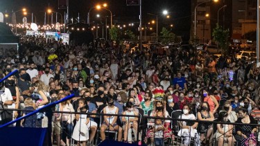 La fiesta de las colectividades fue uno de los eventos que atrajo turismo a Neuquén Capital durante el fin de semana largo. (Gentileza)