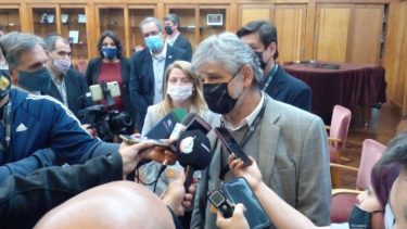 Filmus hizo los anuncios en el Centro Atómico Bariloche.