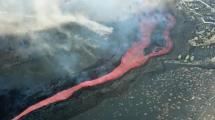 Imagen de Video: una nueva corriente de lava causa mayores daños en La Palma