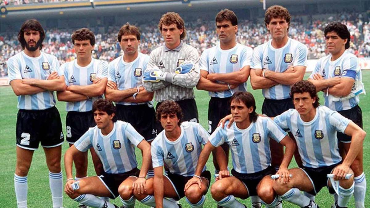 Los campeones del mundo en México '86 recodaron a Maradona a un año de su muerte.