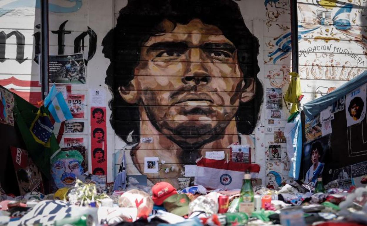 Diego Maradona murió el 25 de noviembre de 2020. Archivo. 