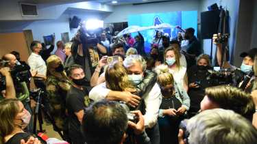 Rolando Figueroa dejó de ser un invitado en la Junta de Gobierno del MPN y desde ayer marcará el rumbo distanciado de la lista Azul. (Florencia Salto)