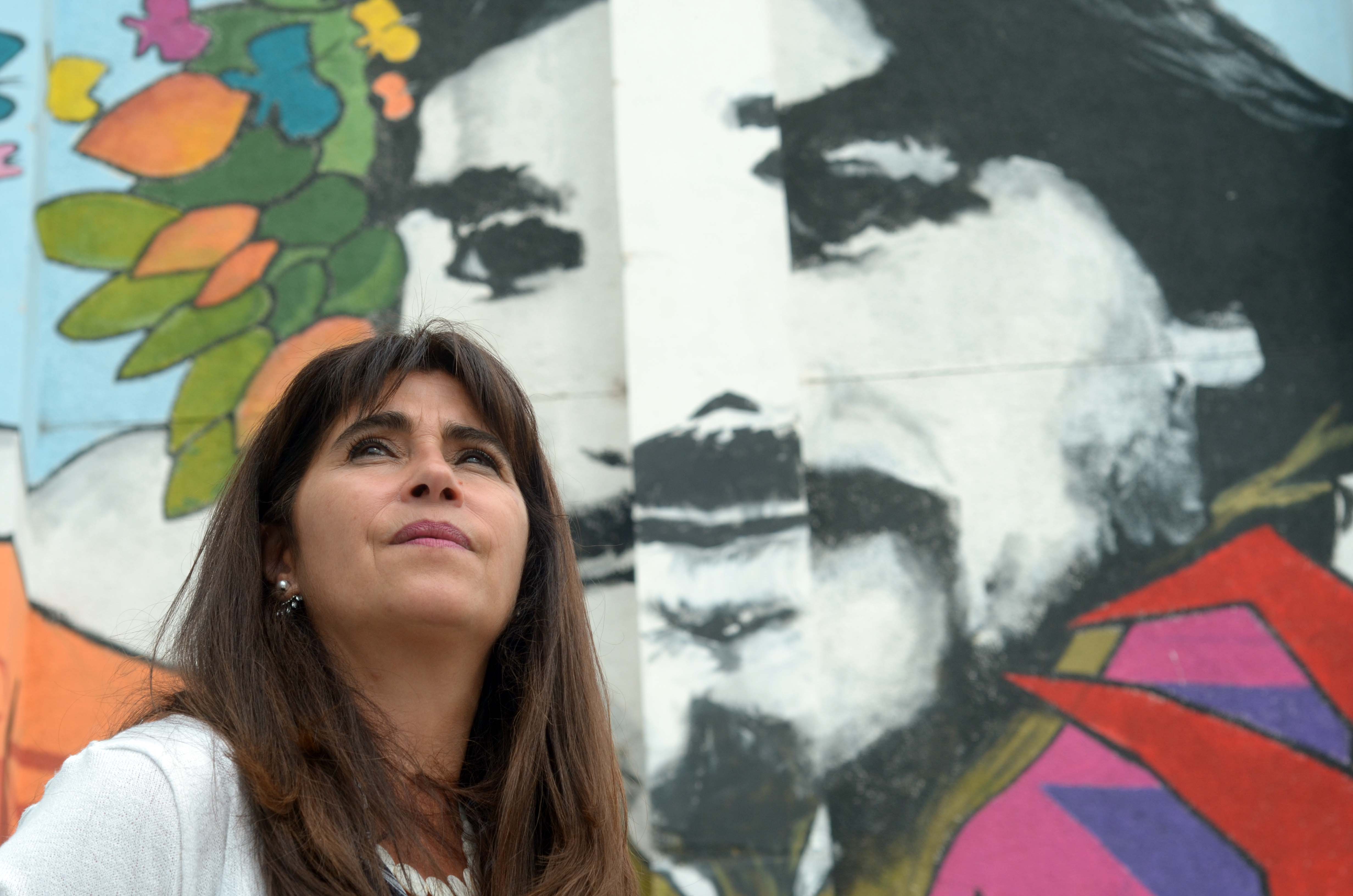 La represión sucedió durante el gobierno de Jorge Sobisch. Sandra Rodríguez, quien era su pareja y madre de sus dos hijas, impulsó siempre la investigación. Foto archivo.