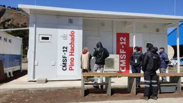 Argentina instaló postas sanitarias en los pasos Pino Hachado y Samoré. (Archivo).-