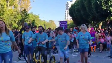El Pedaleando por un Sueño ya está en marcha en Villa Regina.