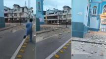 Imagen de Un fuerte sismo se sintió en Perú: afectó a casi la mitad del país