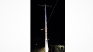 Robo de cables dejó a Huergo sin luz en la madrugada