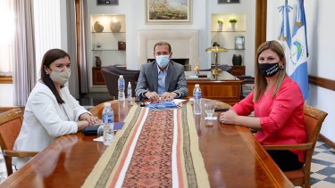 Del encuentro participó la ministra de Gobierno y Seguridad, Vanina Merlo. (FOTO: Gentileza)